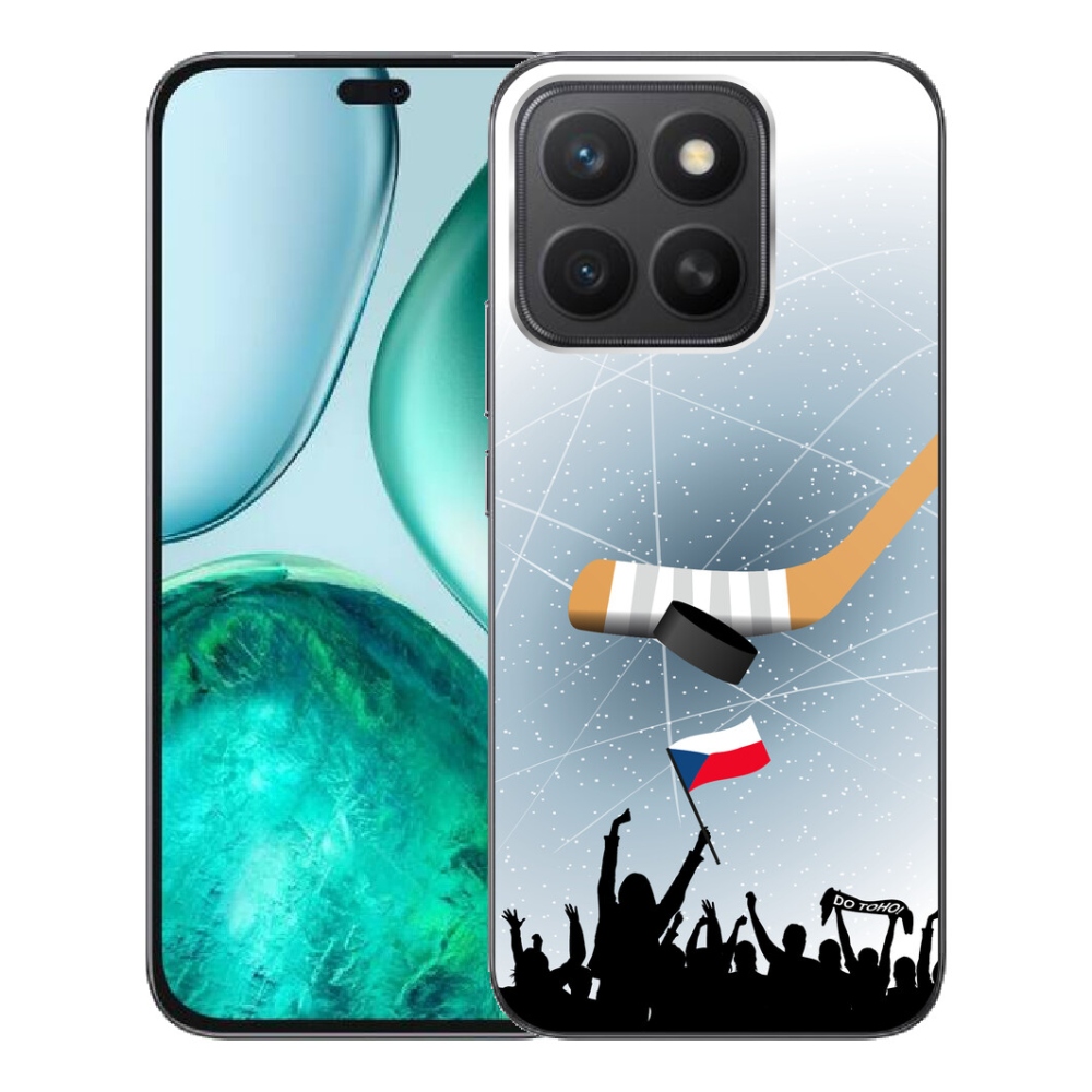 Gélový kryt mmCase na Honor X8c - fanúšikovia hokeja