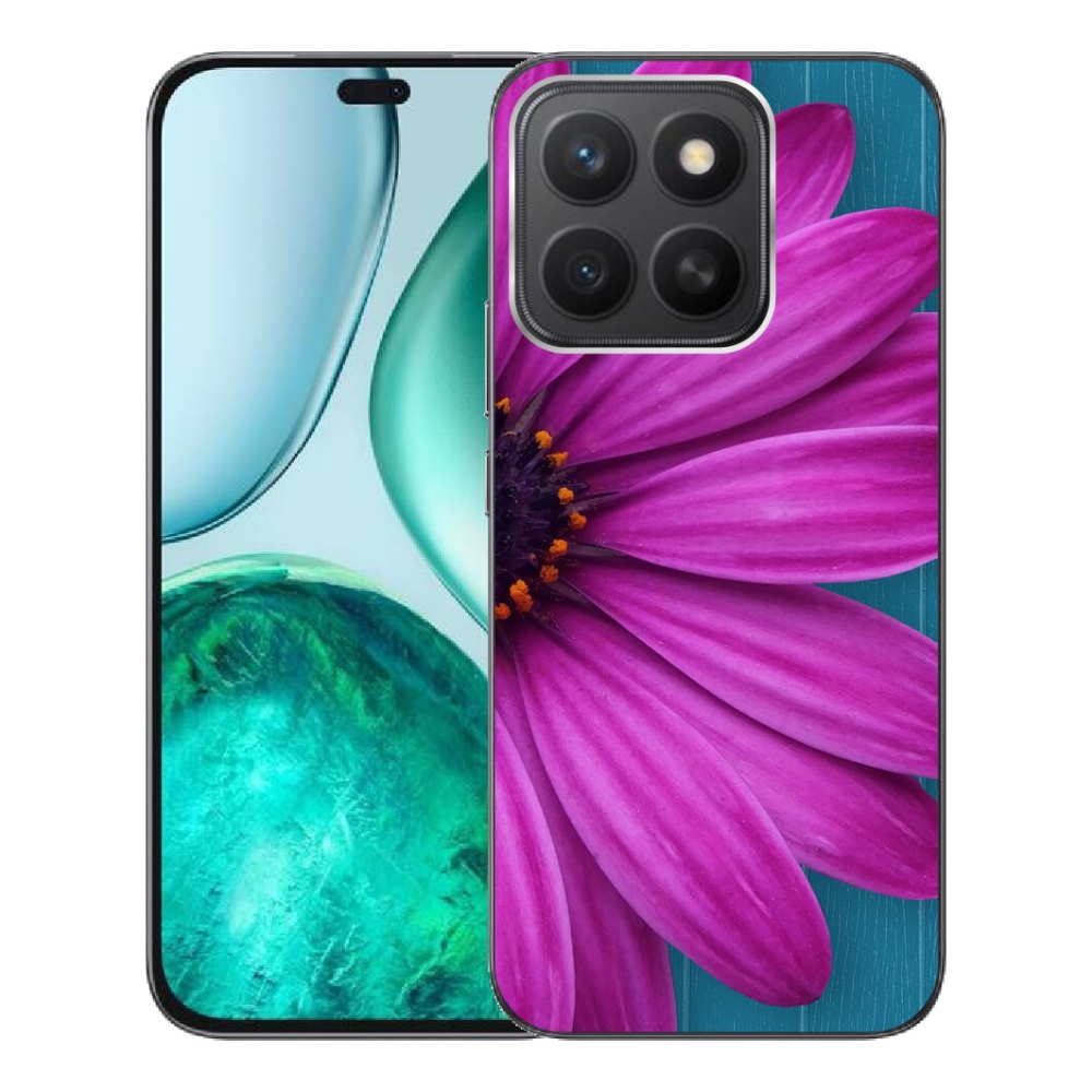 Gélový kryt mmCase na Honor X8c - fialová margaréta
