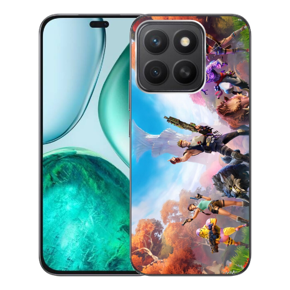 Gélový kryt mmCase na Honor X8c - fortnite 1