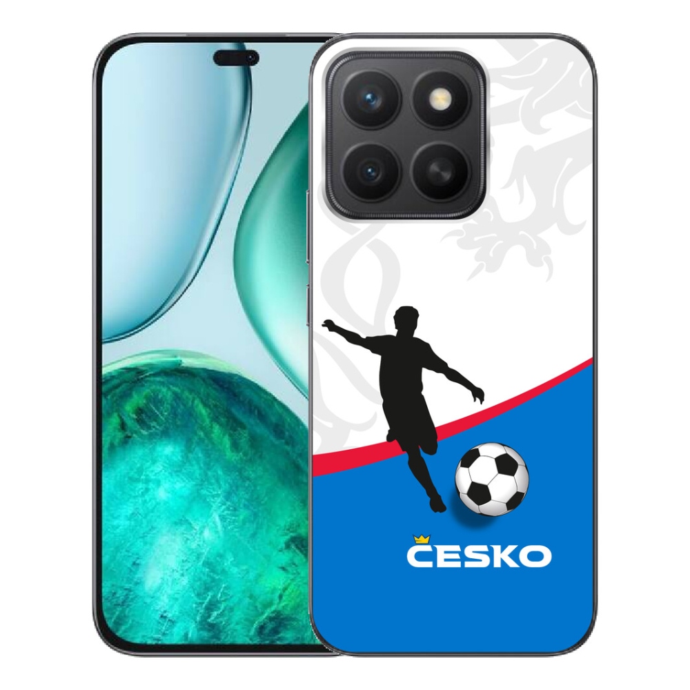 Gélový kryt mmCase na Honor X8c - futbal Česko 1