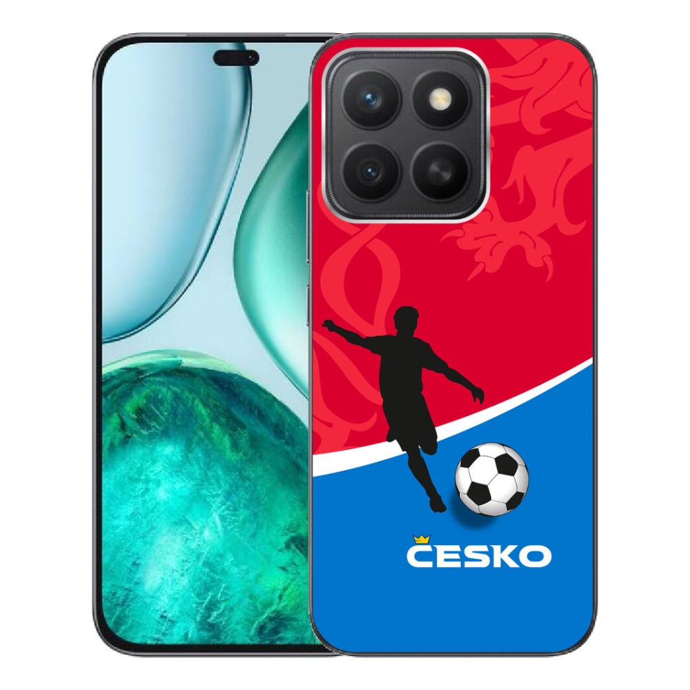 Gélový kryt mmCase na Honor X8c - futbal Česko