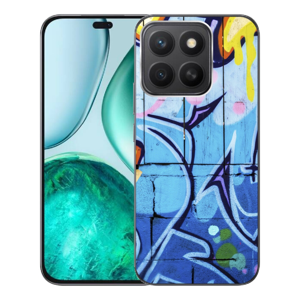 Gélový kryt mmCase na Honor X8c - graffiti