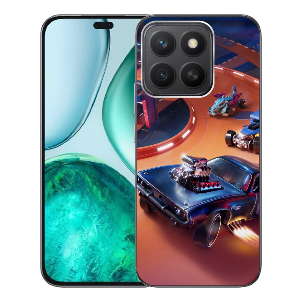 Gélový kryt mmCase na Honor X8c - hot wheels