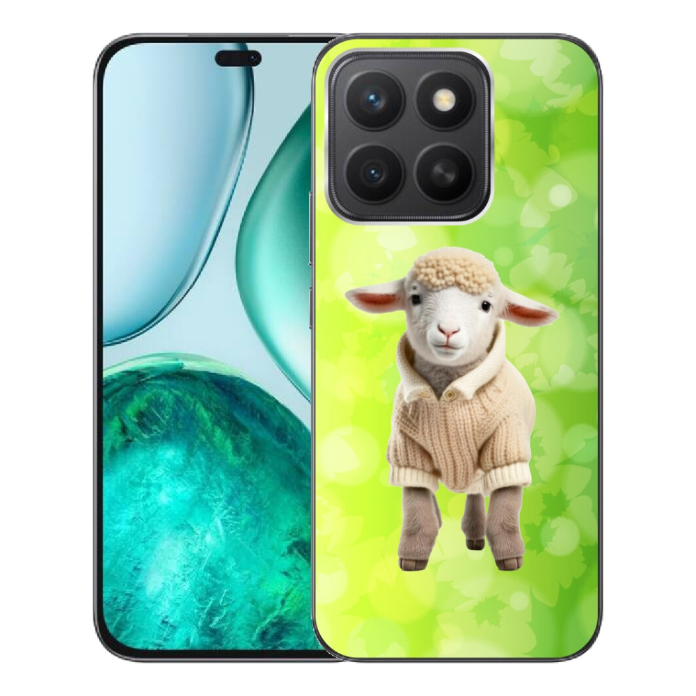 Gélový kryt mmCase na Honor X8c - jahňa vo svetri