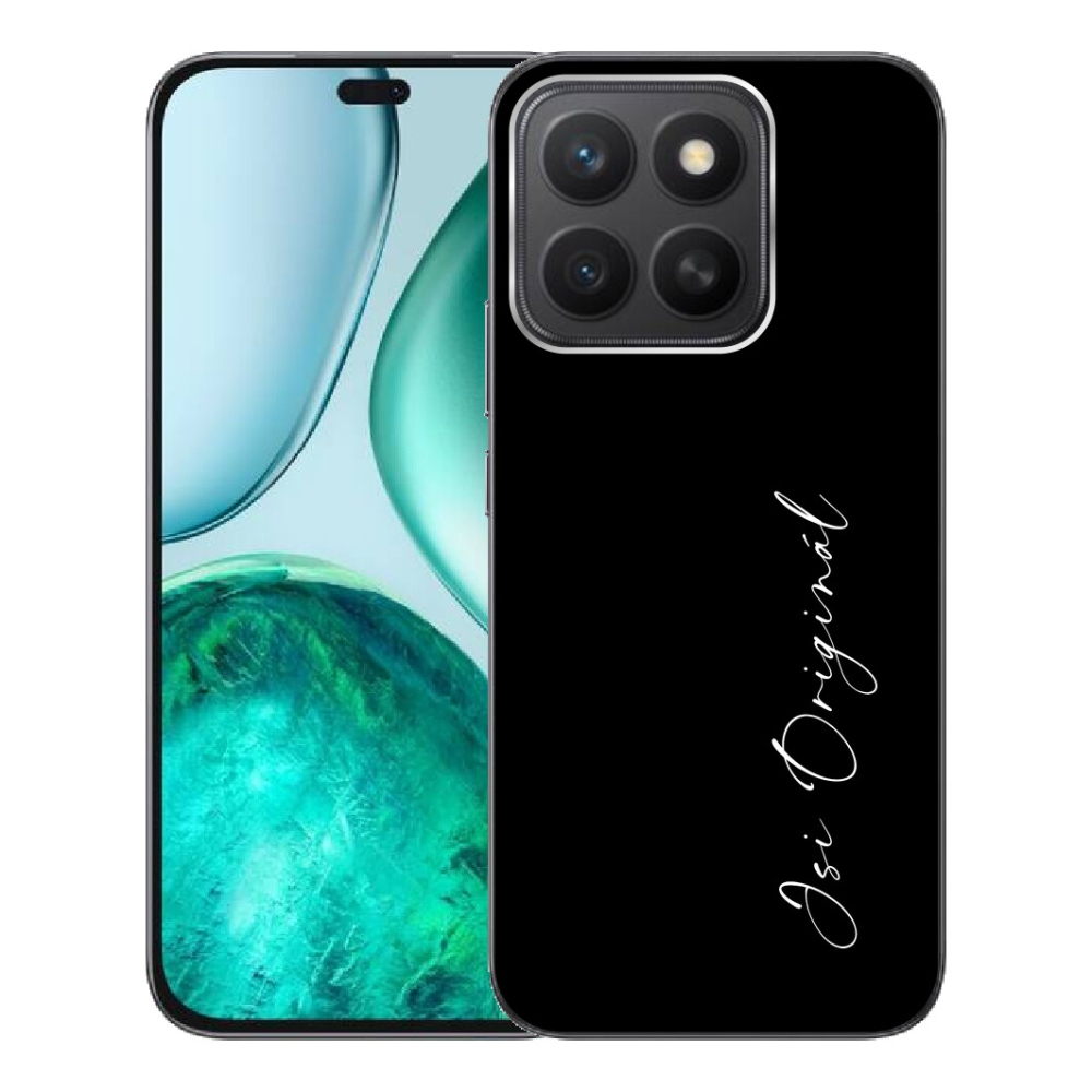 Gélový kryt mmCase na Honor X8c - si originál čierne pozadie