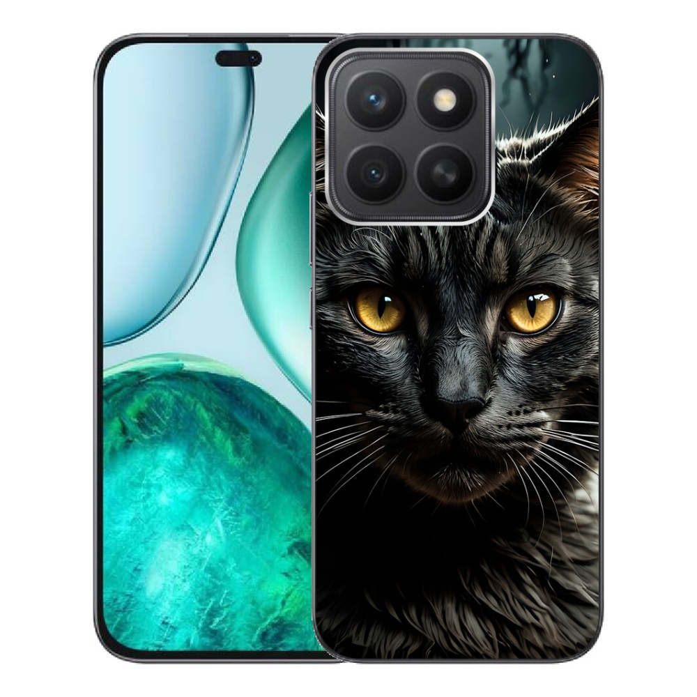 Gélový kryt mmCase na Honor X8c - mačacie pohľad 3