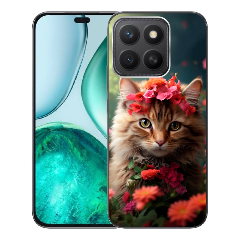 Gélový kryt mmCase na Honor X8c - mačacia princezná