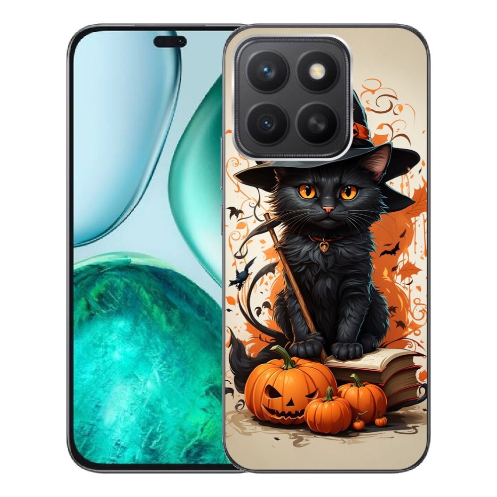 Gélový kryt mmCase na Honor X8c - kocúr čarodejník