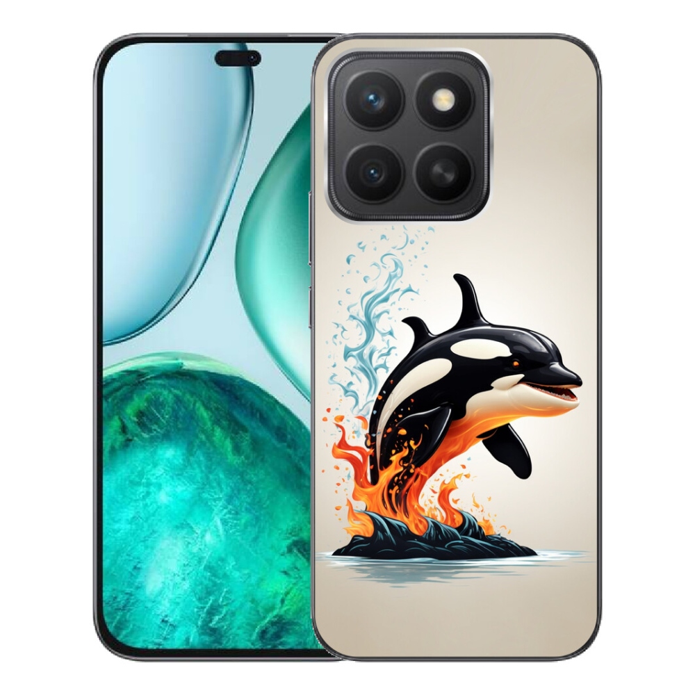 Gélový kryt mmCase na Honor X8c - kosatka