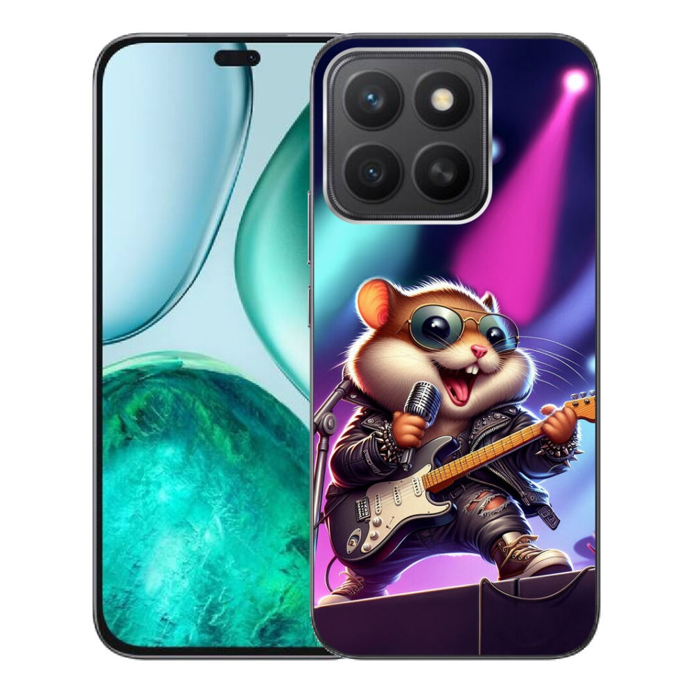 Gélový kryt mmCase na Honor X8c - škrečok rocker