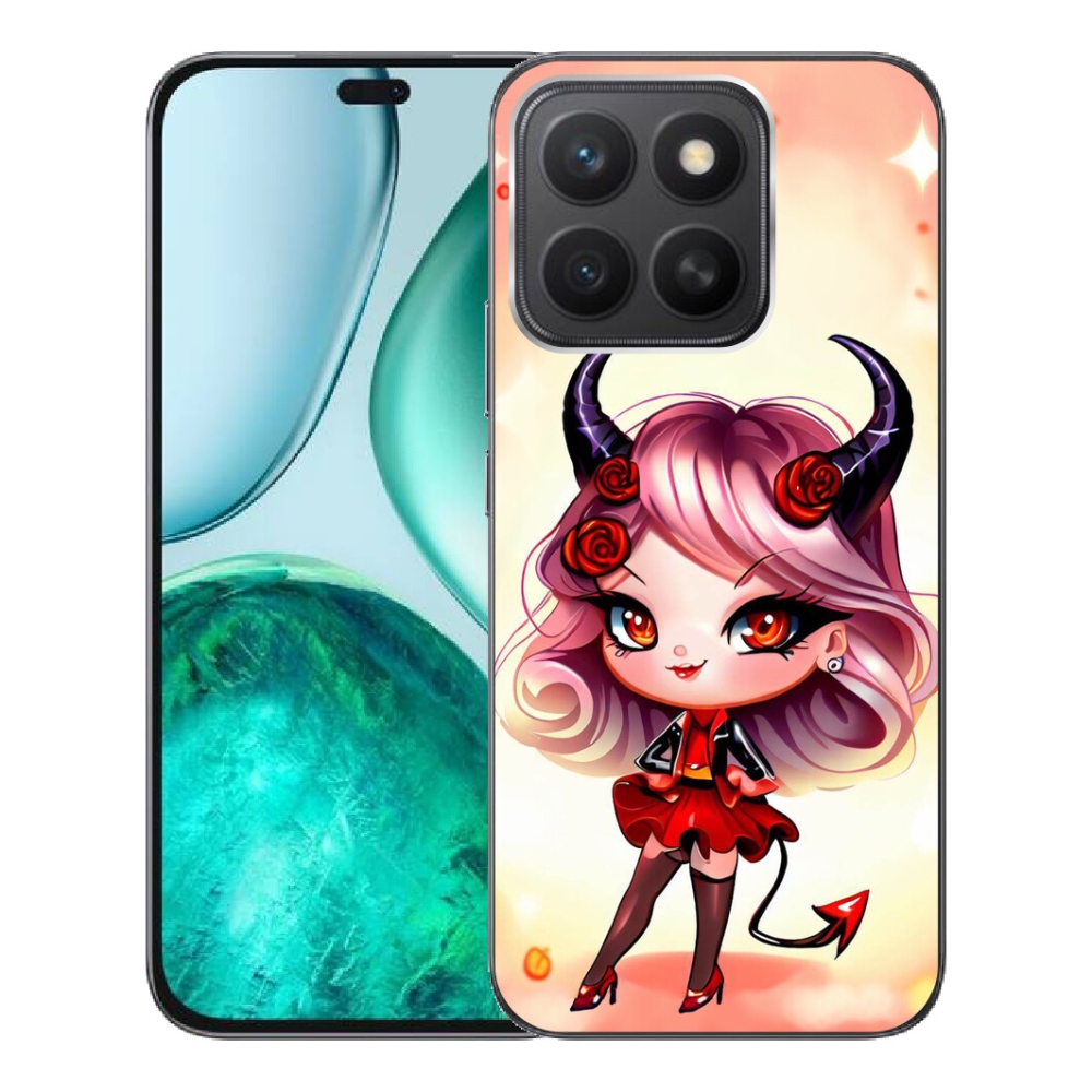 Gélový kryt mmCase na Honor X8c - kreslená čertica