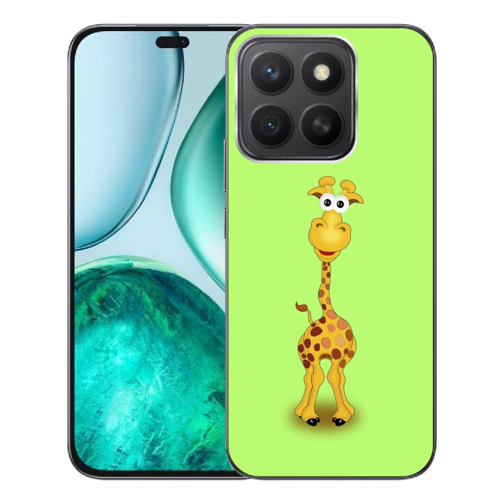 Gélový kryt mmCase na Honor X8c - kreslená žirafa