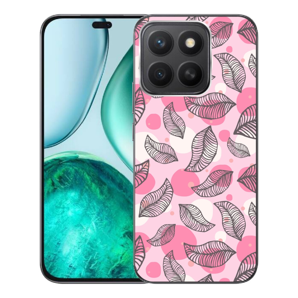 Gélový kryt mmCase na Honor X8c - kreslené padajúce listy