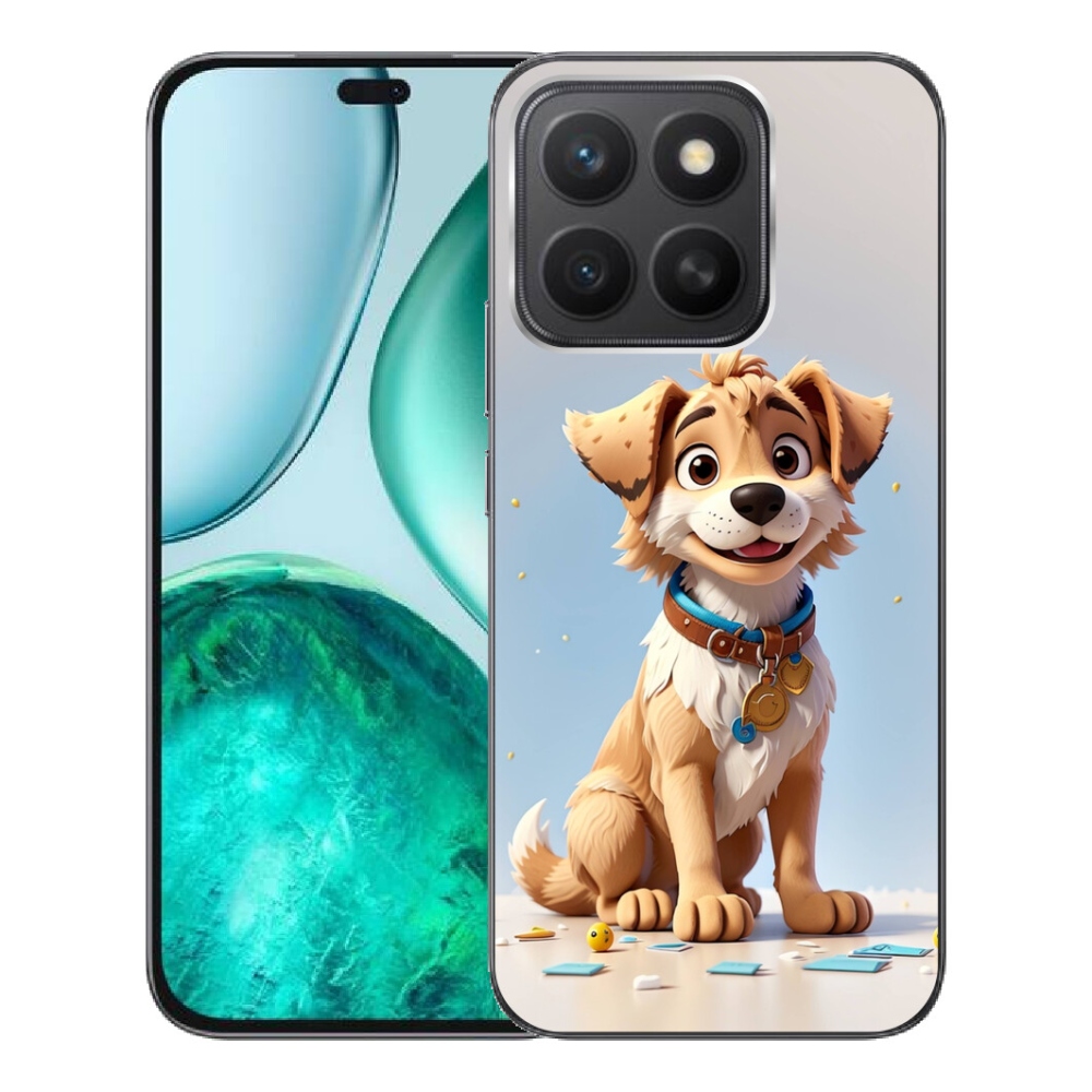 Gélový kryt mmCase na Honor X8c - kreslené šteňa
