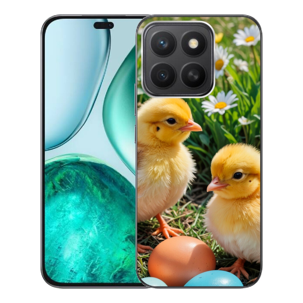 Gélový kryt mmCase na Honor X8c - kuriatka
