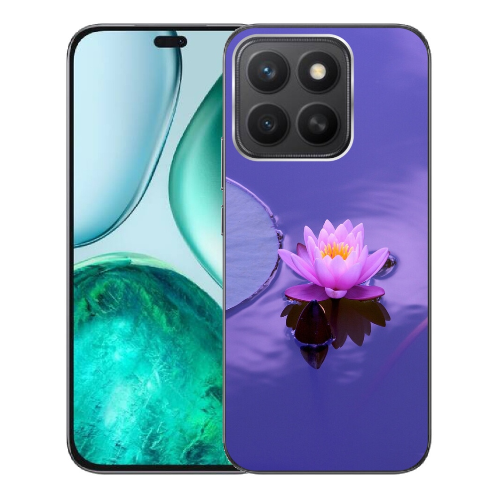 Gélový kryt mmCase na Honor X8c - kvet na hladine