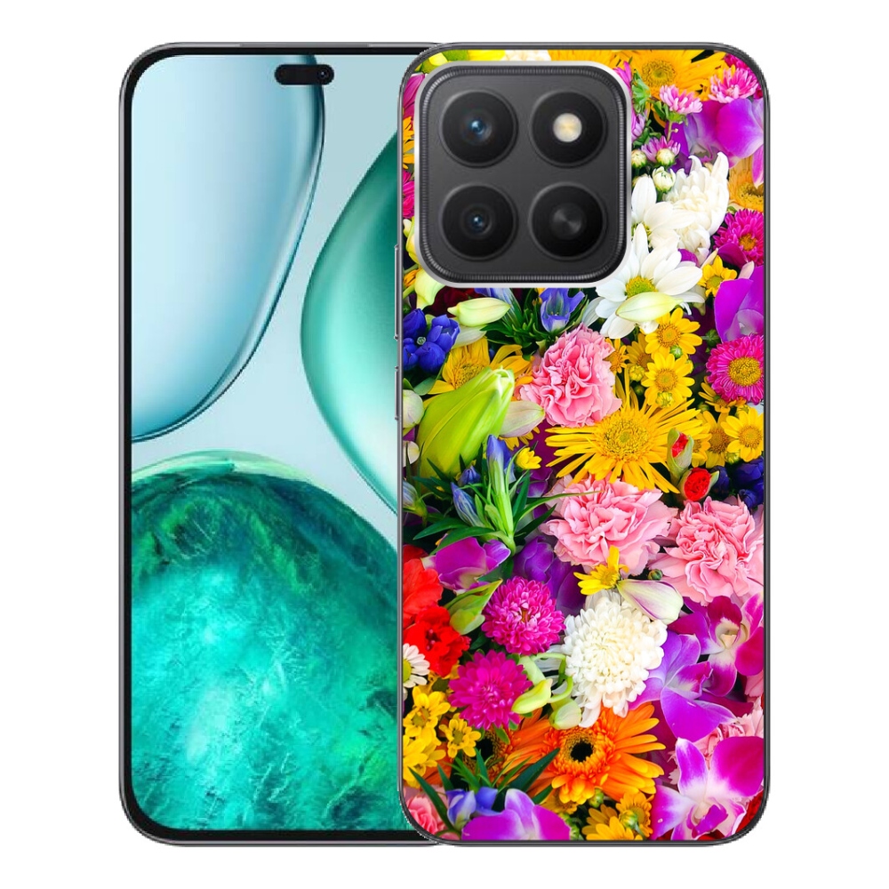 Gélový kryt mmCase na Honor X8c - kvety 12