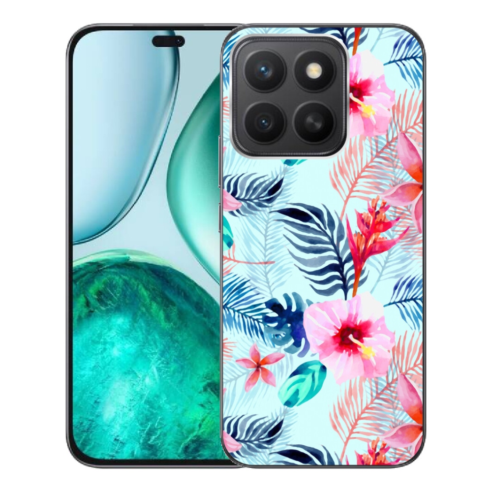 Gélový kryt mmCase na Honor X8c - kvety