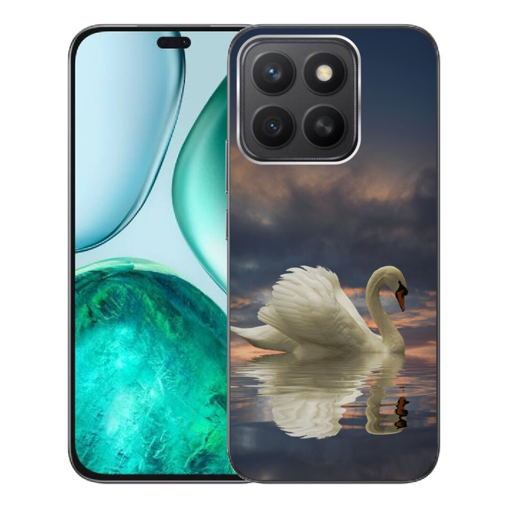 Gélový kryt mmCase na Honor X8c - labuť
