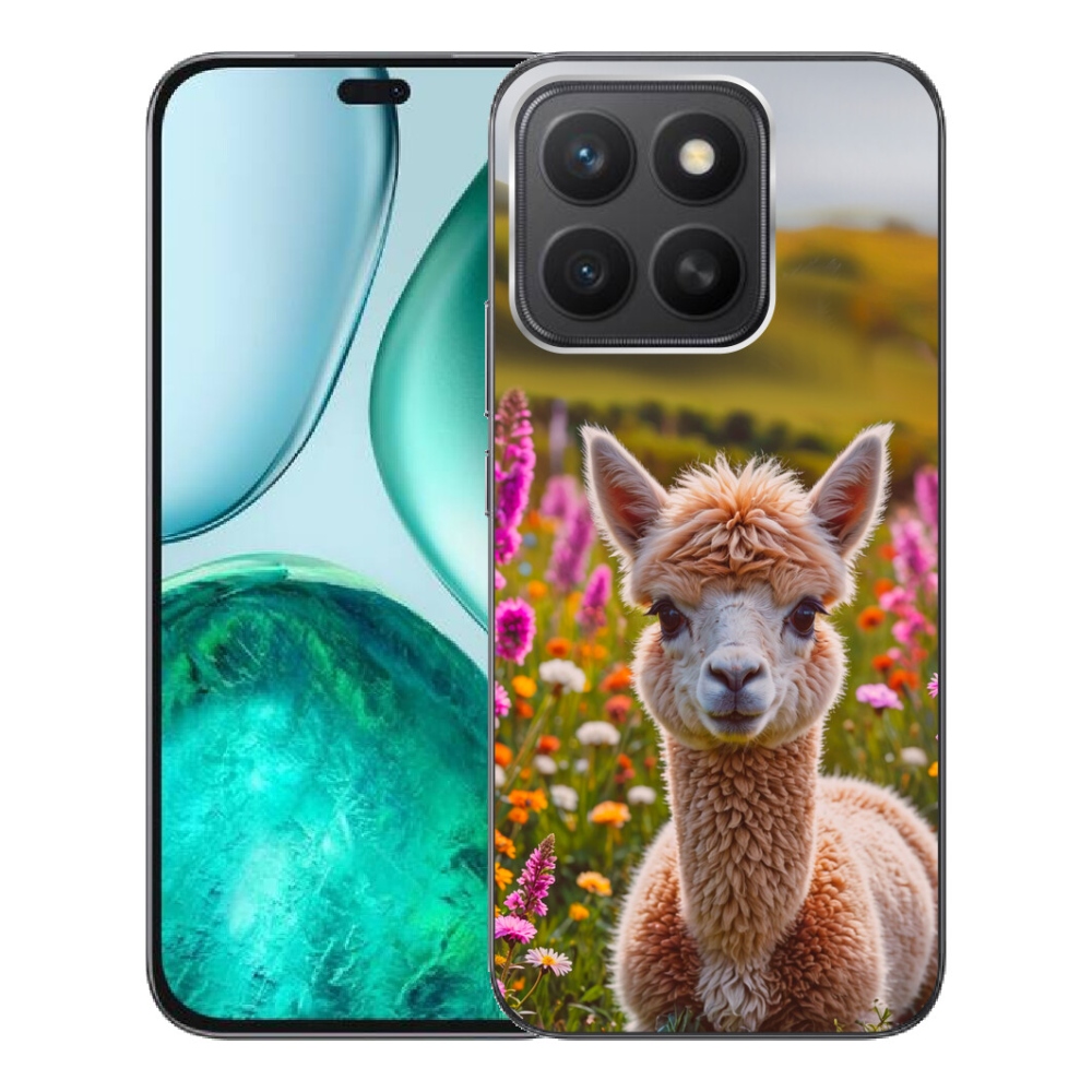 Gélový kryt mmCase na Honor X8c - lama na lúke