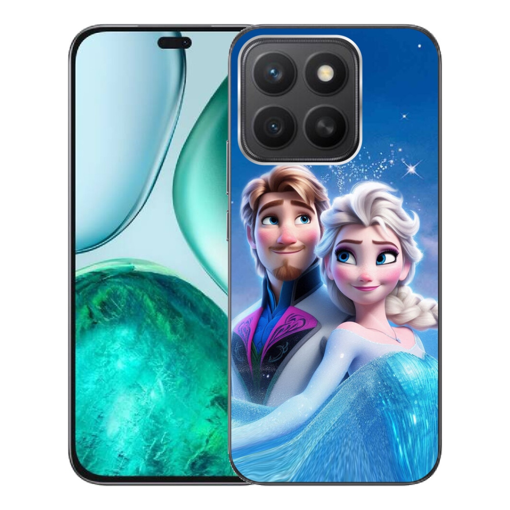 Gélový kryt mmCase na Honor X8c - ľadové kráľovstvo 1