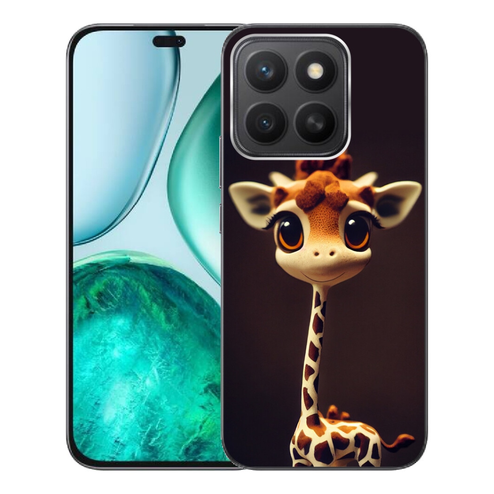 Gélový kryt mmCase na Honor X8c - malá žirafa