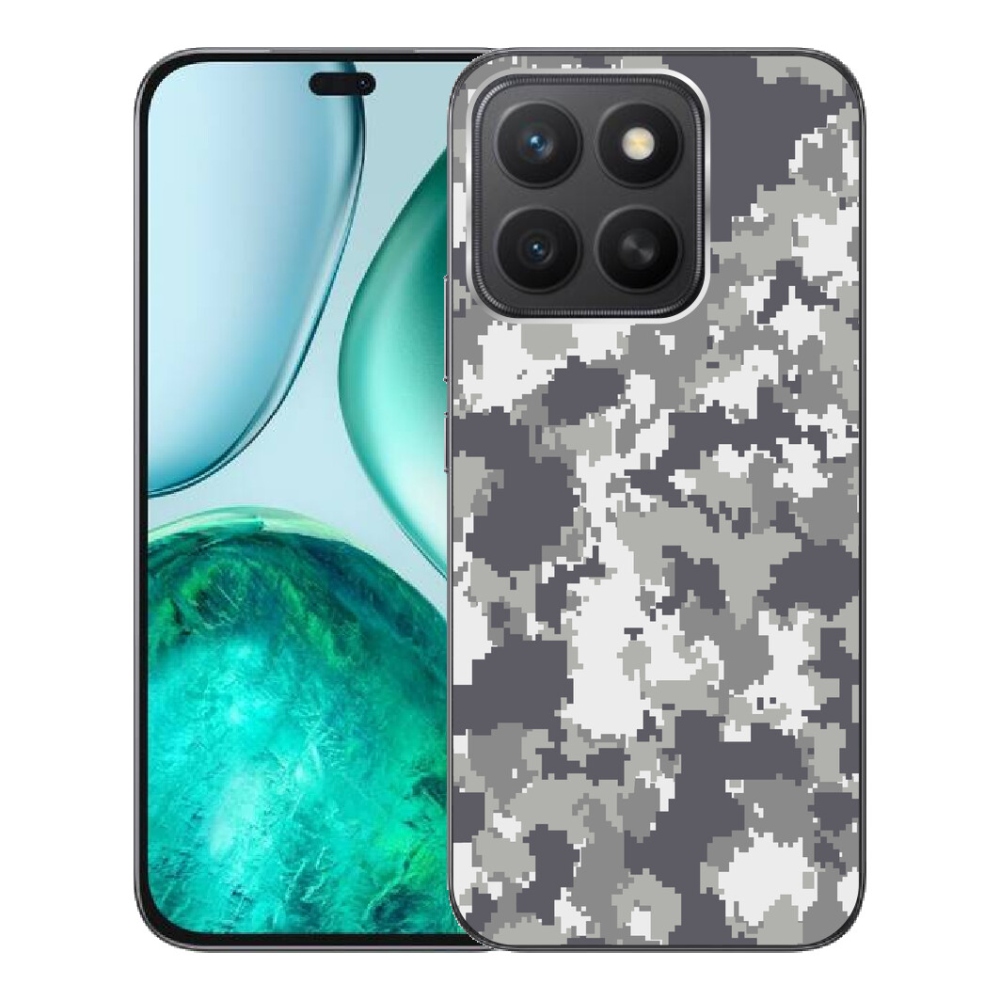 Gélový kryt mmCase na Honor X8c - maskáčový vzor 2