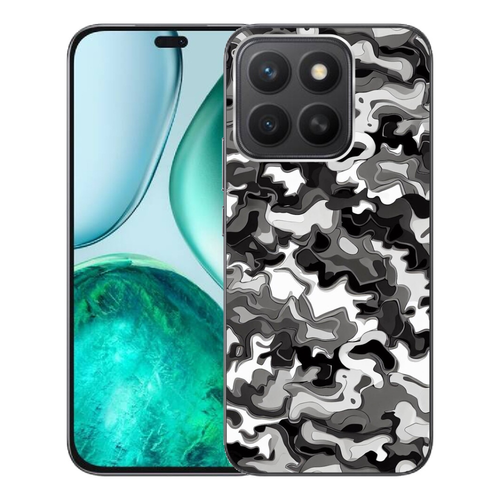 Gélový kryt mmCase na Honor X8c - maskáčový vzor 3