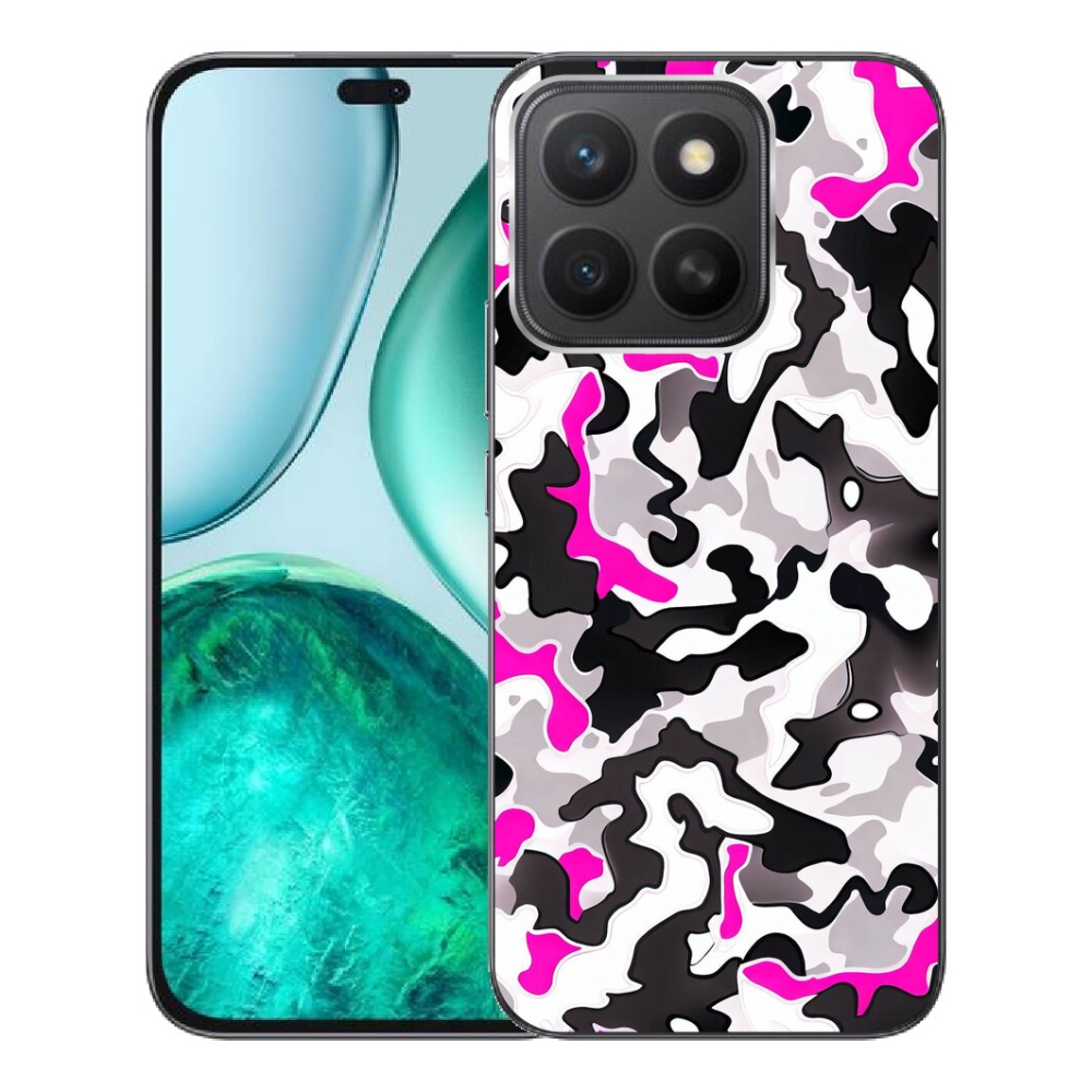 Gélový kryt mmCase na Honor X8c - maskáčový vzor 5