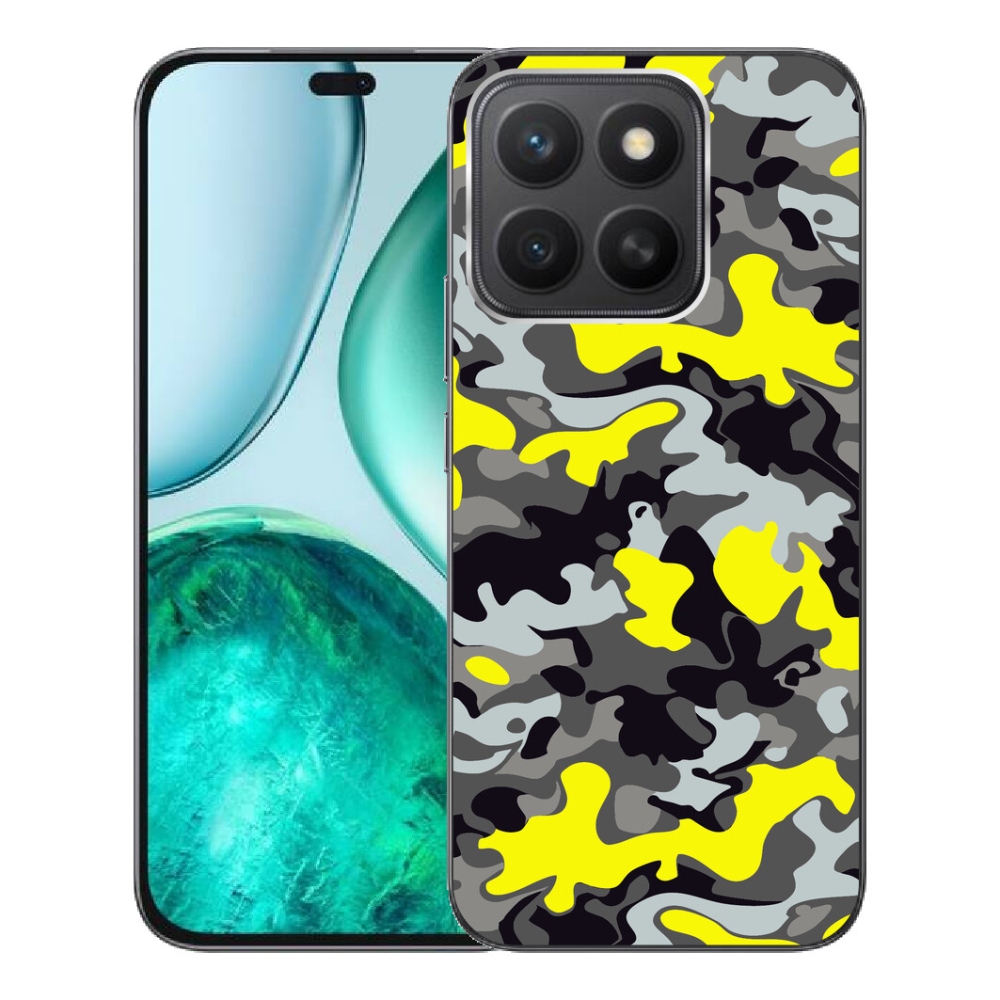 Gélový kryt mmCase na Honor X8c - maskáčový vzor 6