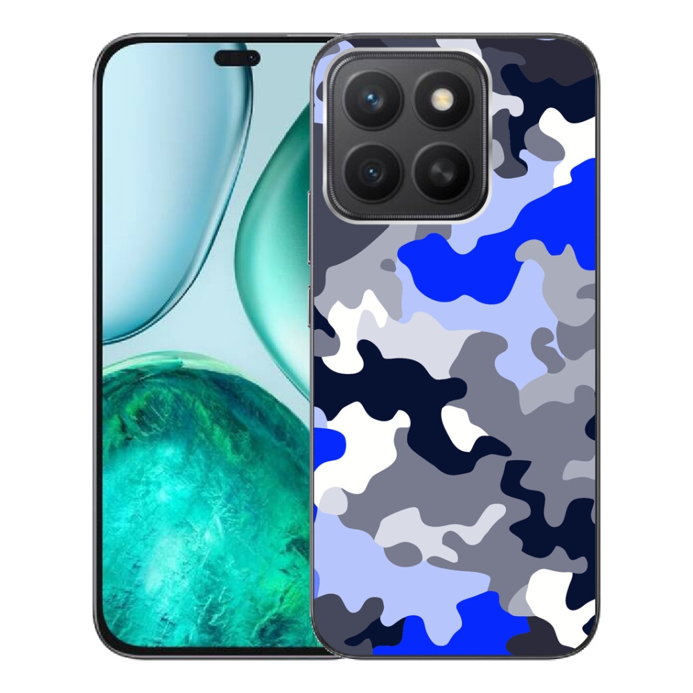 Gélový kryt mmCase na Honor X8c - maskáčový vzor 8