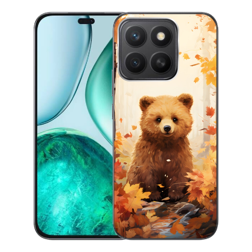 Gélový kryt mmCase na Honor X8c - medveď v lese