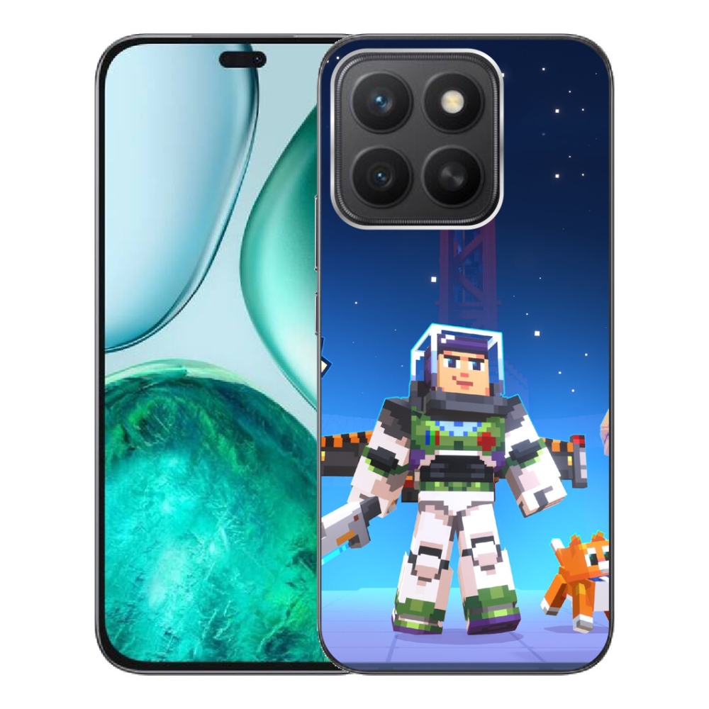 Gélový kryt mmCase na Honor X8c - minecraft 2