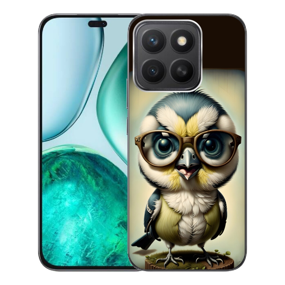 Gélový kryt mmCase na Honor X8c - mláďa s okuliarmi