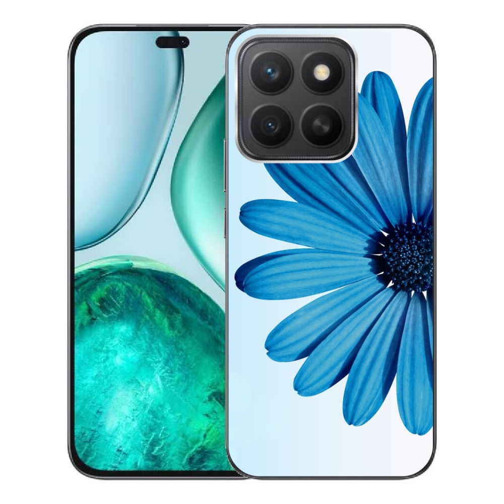 Gélový kryt mmCase na Honor X8c - modrá margaréta