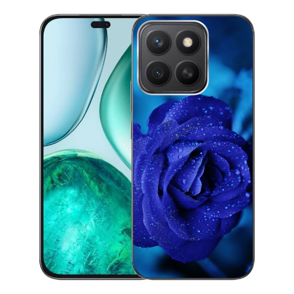 Gélový kryt mmCase na Honor X8c - modrá ruža