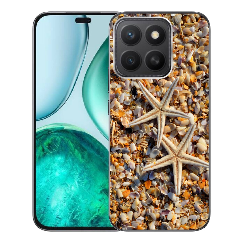 Gélový kryt mmCase na Honor X8c - morské hviezdice