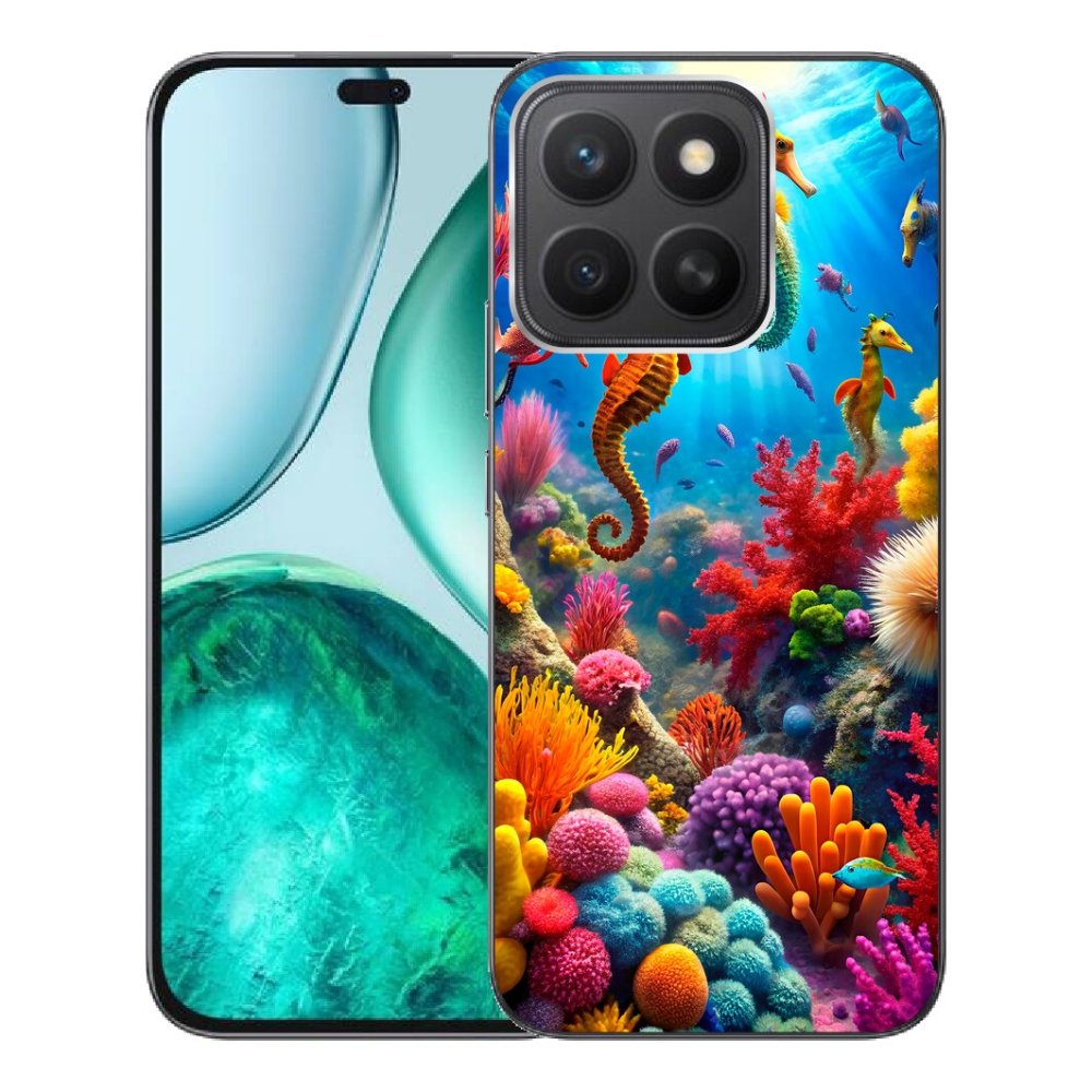 Gélový kryt mmCase na Honor X8c - morský svet 3