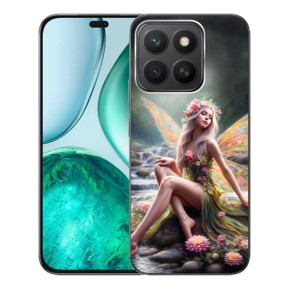 Gélový kryt mmCase na Honor X8c - motýlia žena 1