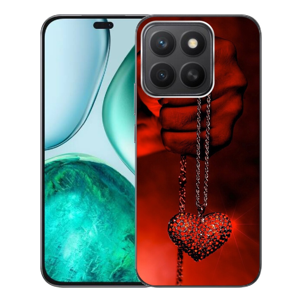 Gélový kryt mmCase na Honor X8c - náhrdelník