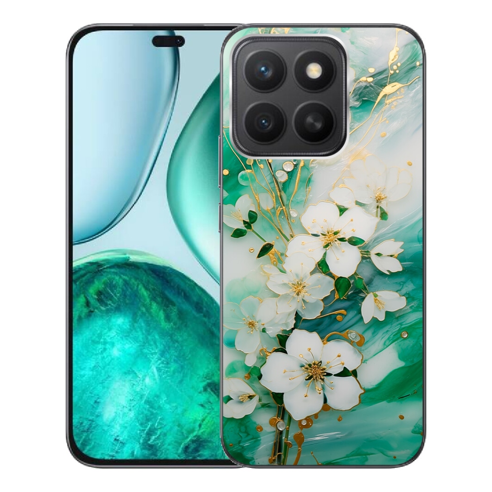 Gélový kryt mmCase na Honor X8c - nežné kvety