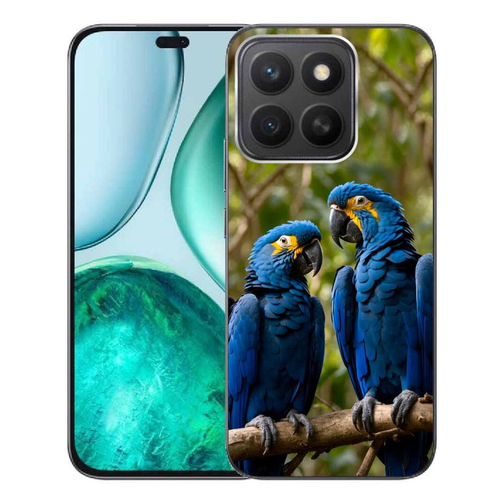 Gélový kryt mmCase na Honor X8c - papagájové duo