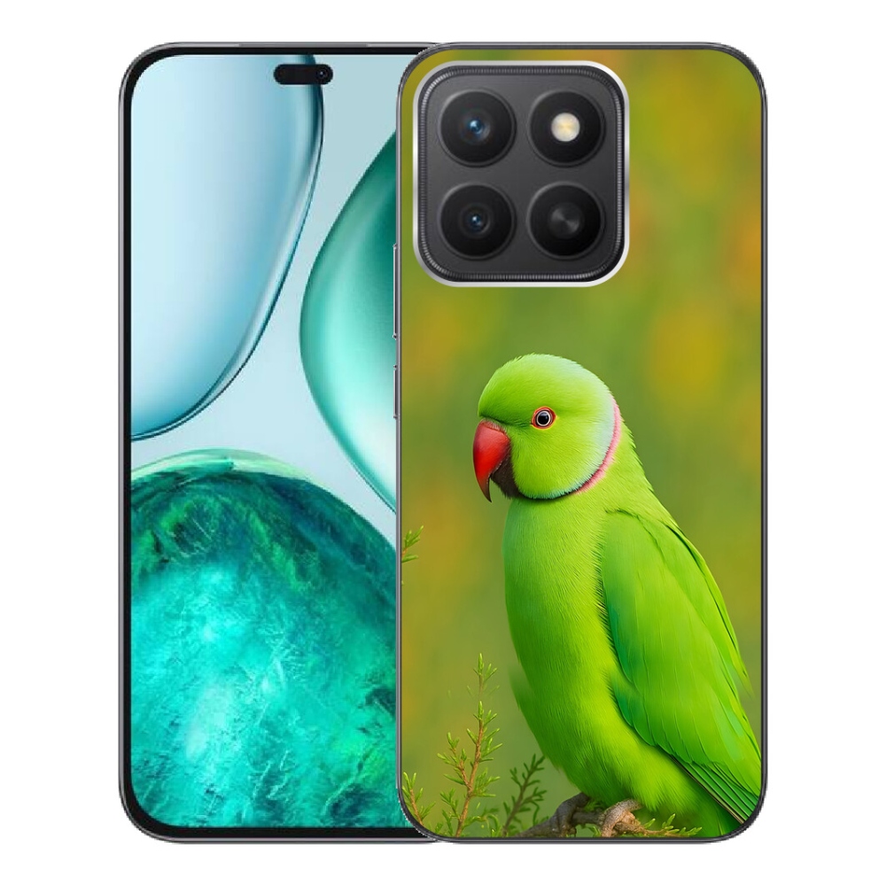 Gélový kryt mmCase na Honor X8c - papagáj alexander 2
