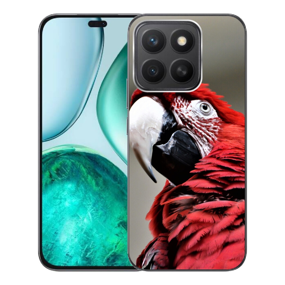 Gélový kryt mmCase na Honor X8c - papagáj ara červený