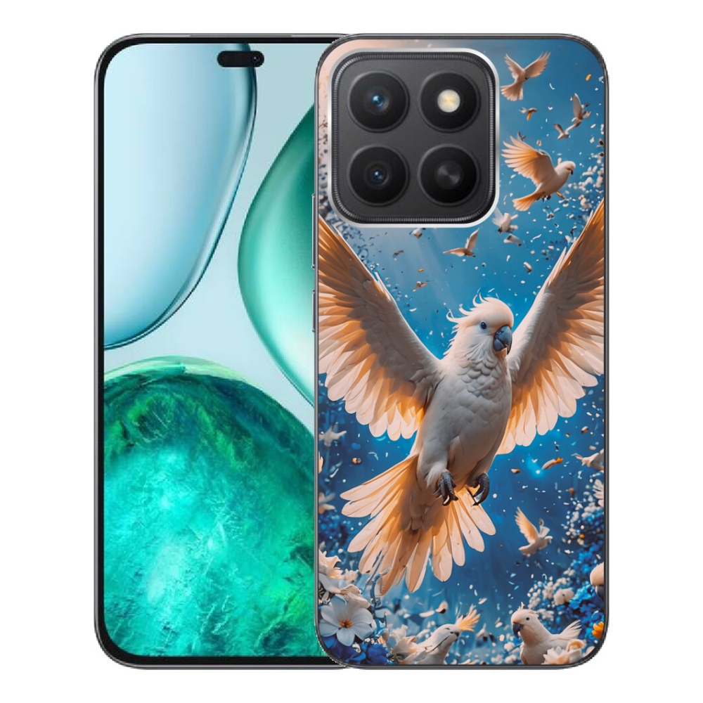 Gélový kryt mmCase na Honor X8c - papagáj kakadu