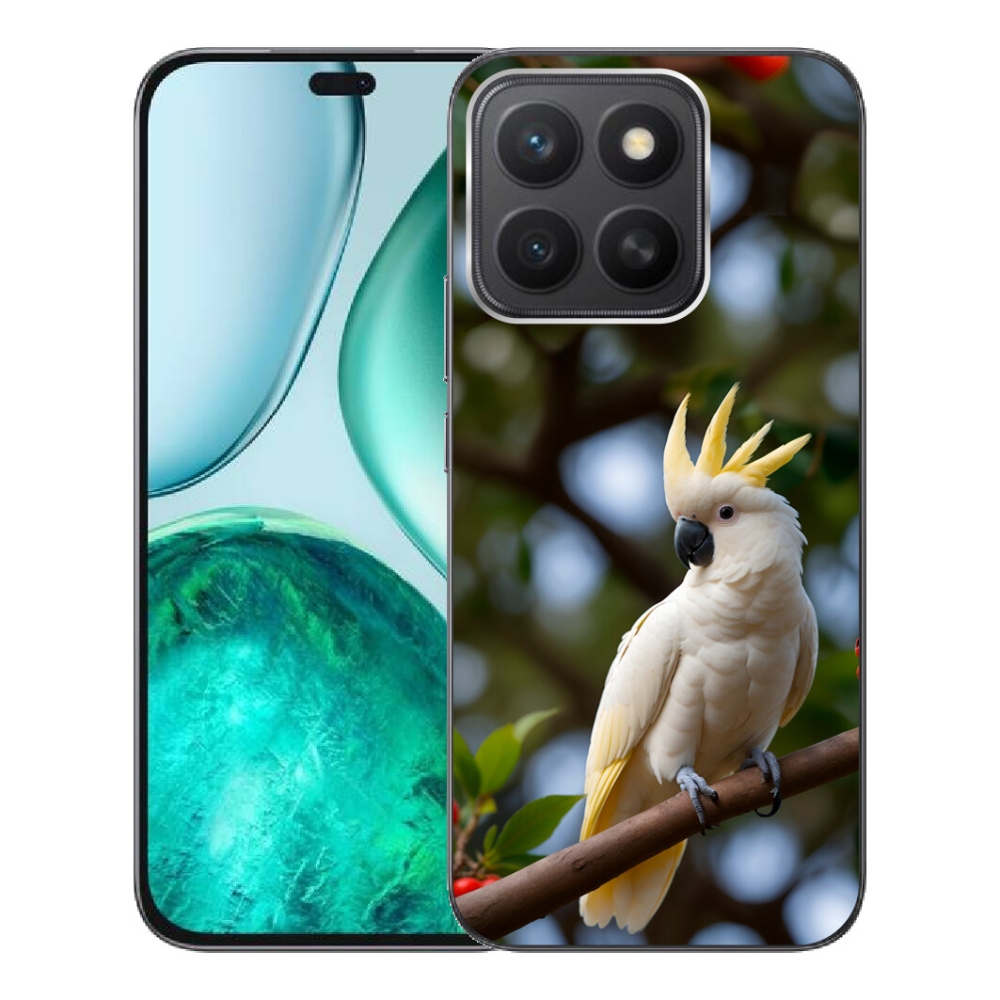 Gélový kryt mmCase na Honor X8c - papagáj kakadu 3