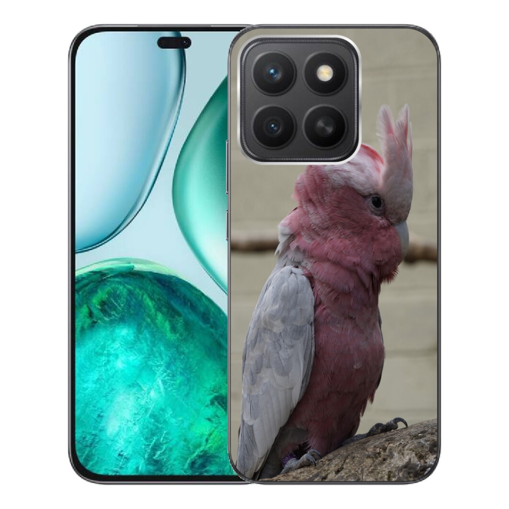 Gélový kryt mmCase na Honor X8c - papagáj kakadu ružový