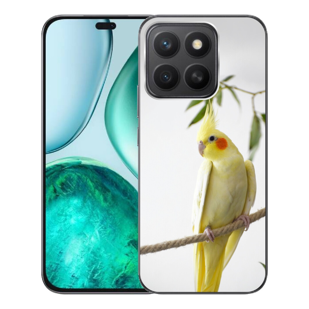 Gélový kryt mmCase na Honor X8c - papagáj korela chocholatá