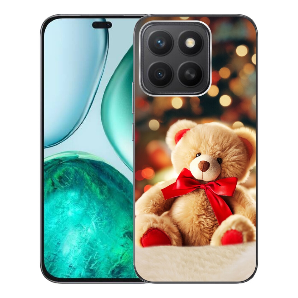 Gélový kryt mmCase na Honor X8c - plyšový medvedík
