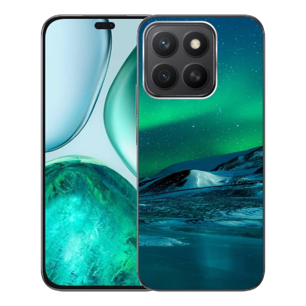 Gélový kryt mmCase na Honor X8c - polárna žiara